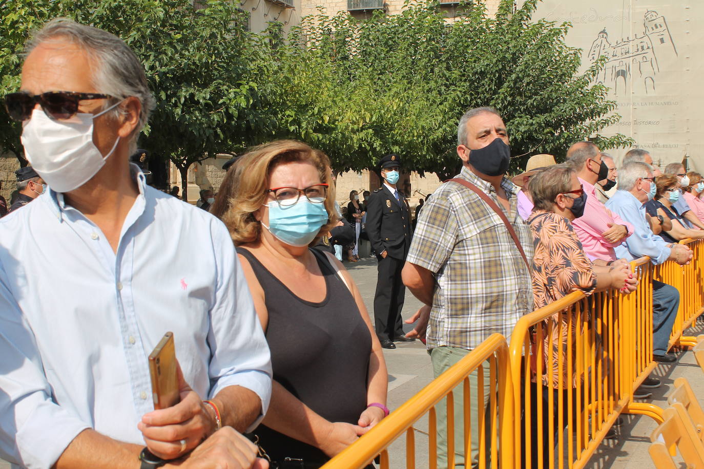 Fotos: Así ha sido el acto de la Policía Nacional en Jaén