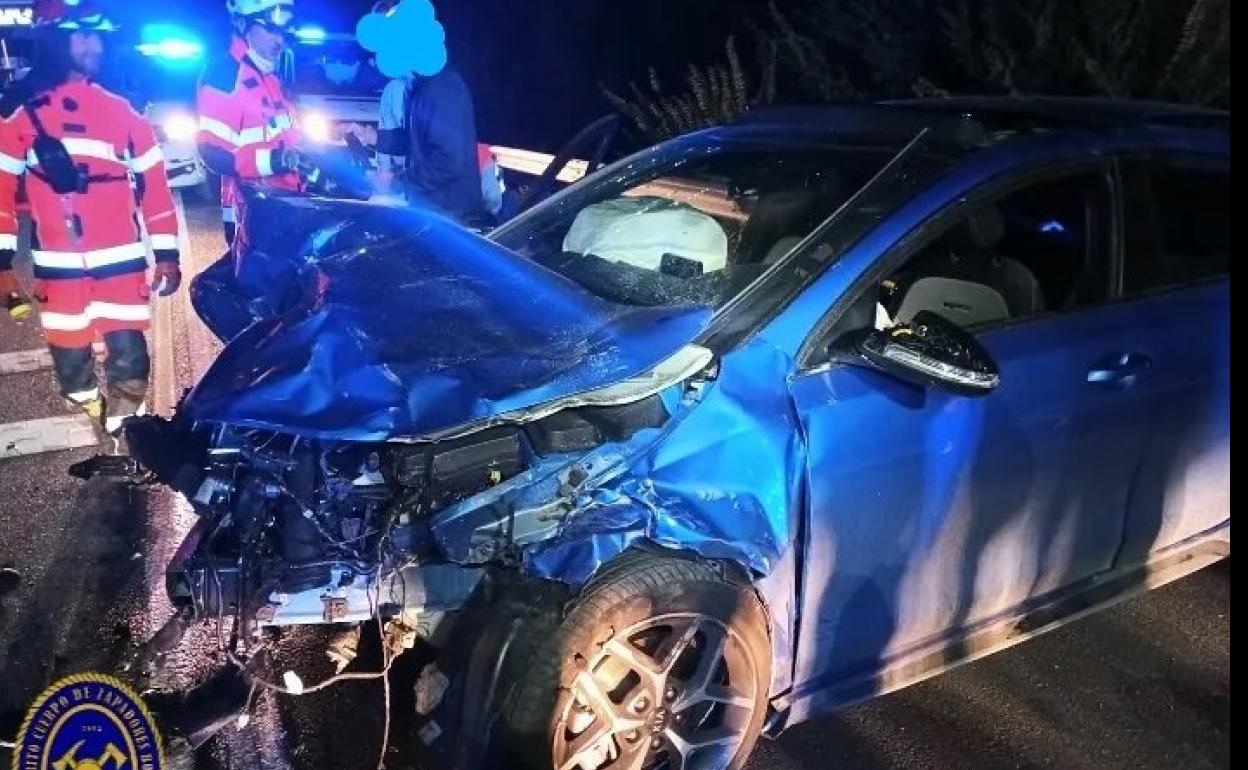 Un muerto y una herida grave en un accidente de tráfico en Granada capital