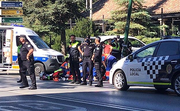 El conductor del camión que atropelló mortalmente a una mujer en Granada confiesa que no puso el freno de mano