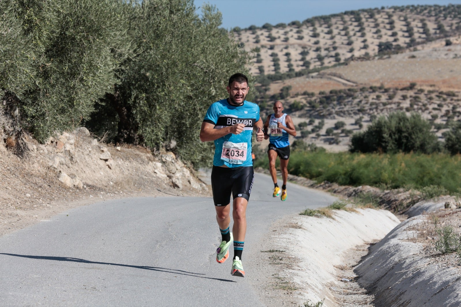 Exigente recorrido en la décima edición de la 'Villa Romana'. 