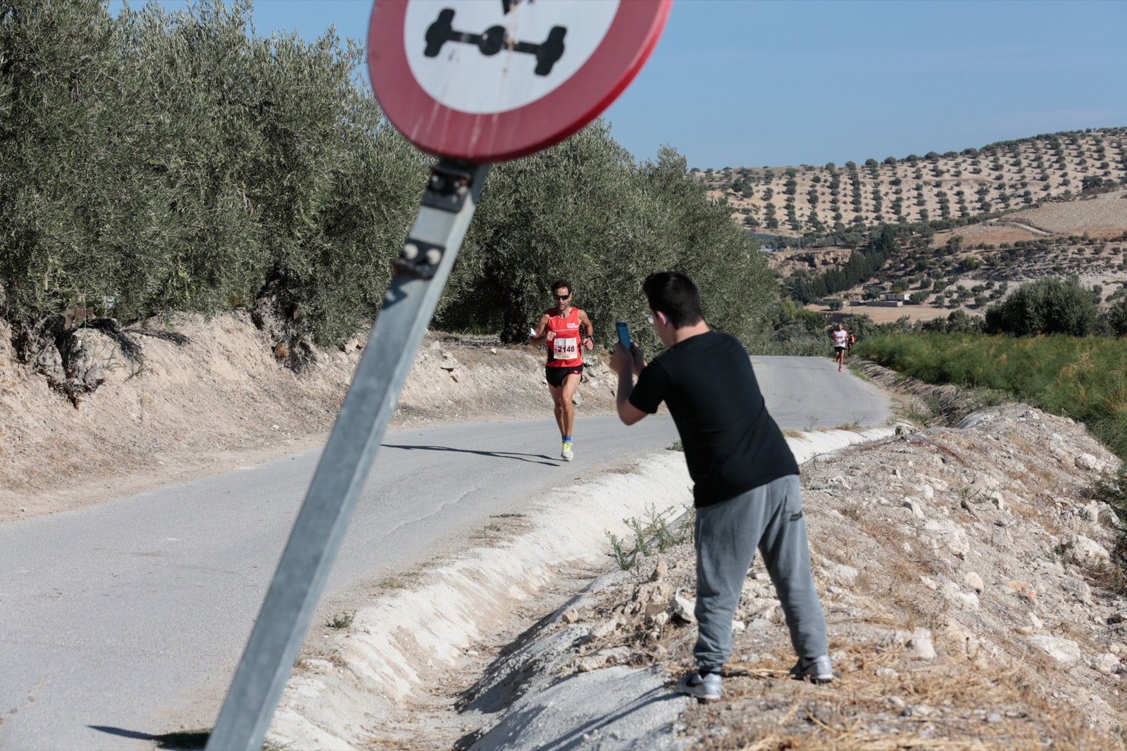 Exigente recorrido en la décima edición de la 'Villa Romana'. 