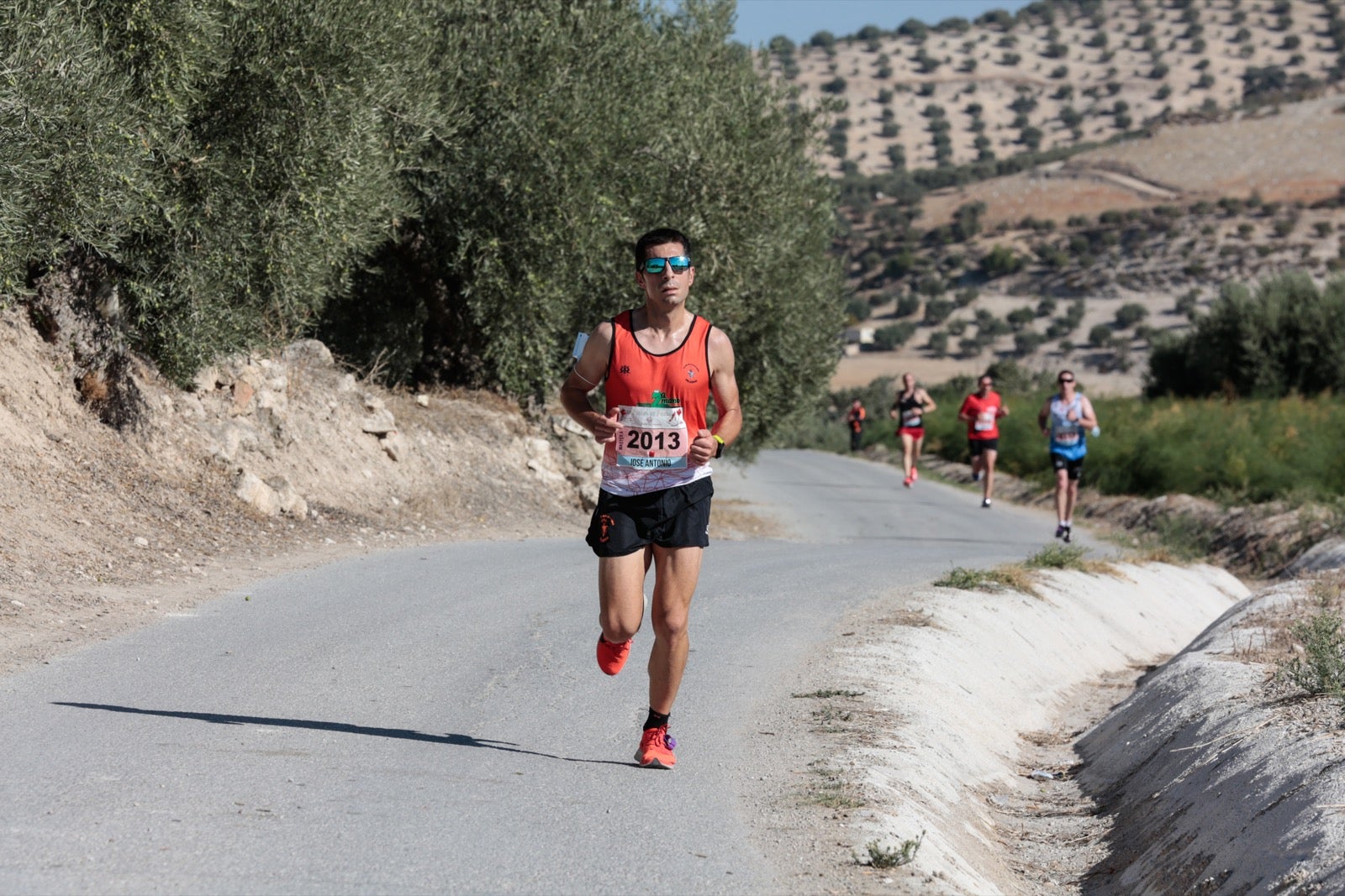 Exigente recorrido en la décima edición de la 'Villa Romana'. 