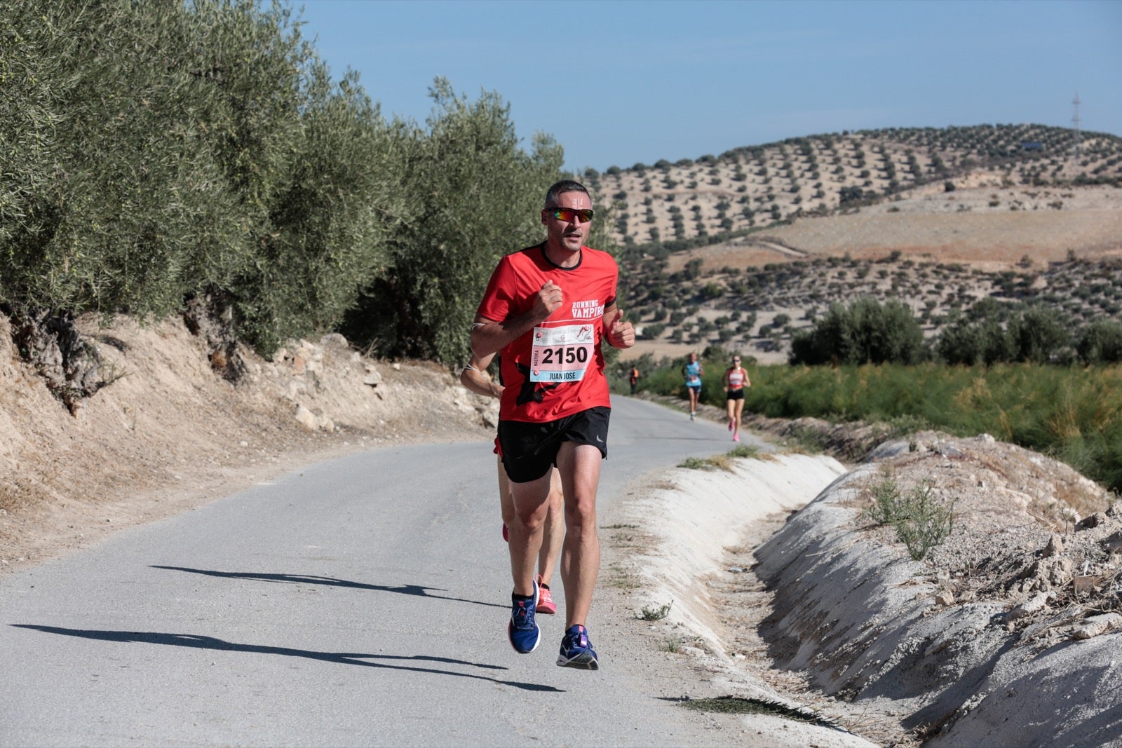 Exigente recorrido en la décima edición de la 'Villa Romana'. 