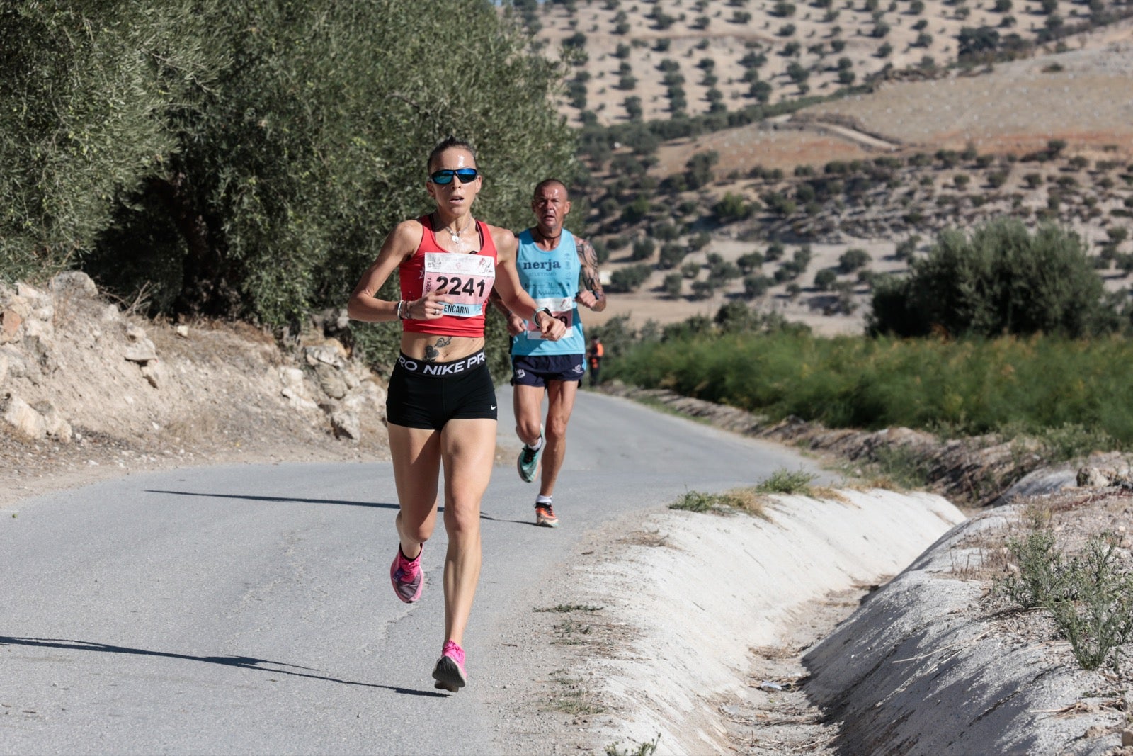 Exigente recorrido en la décima edición de la 'Villa Romana'. 