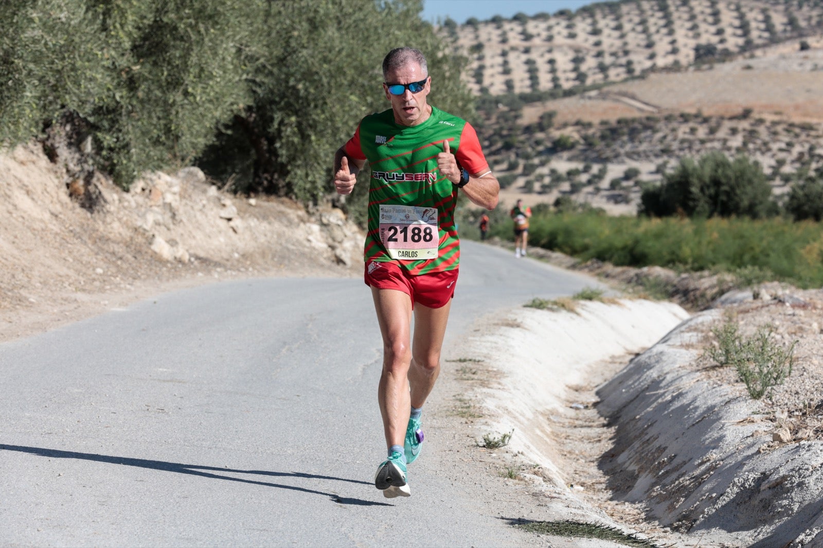 Exigente recorrido en la décima edición de la 'Villa Romana'. 