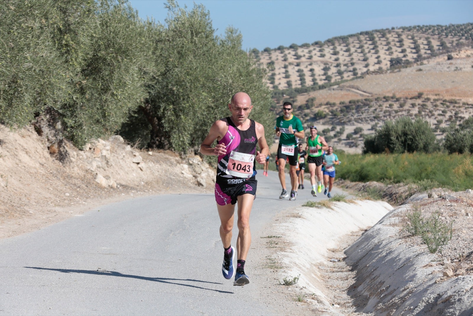 Exigente recorrido en la décima edición de la 'Villa Romana'. 