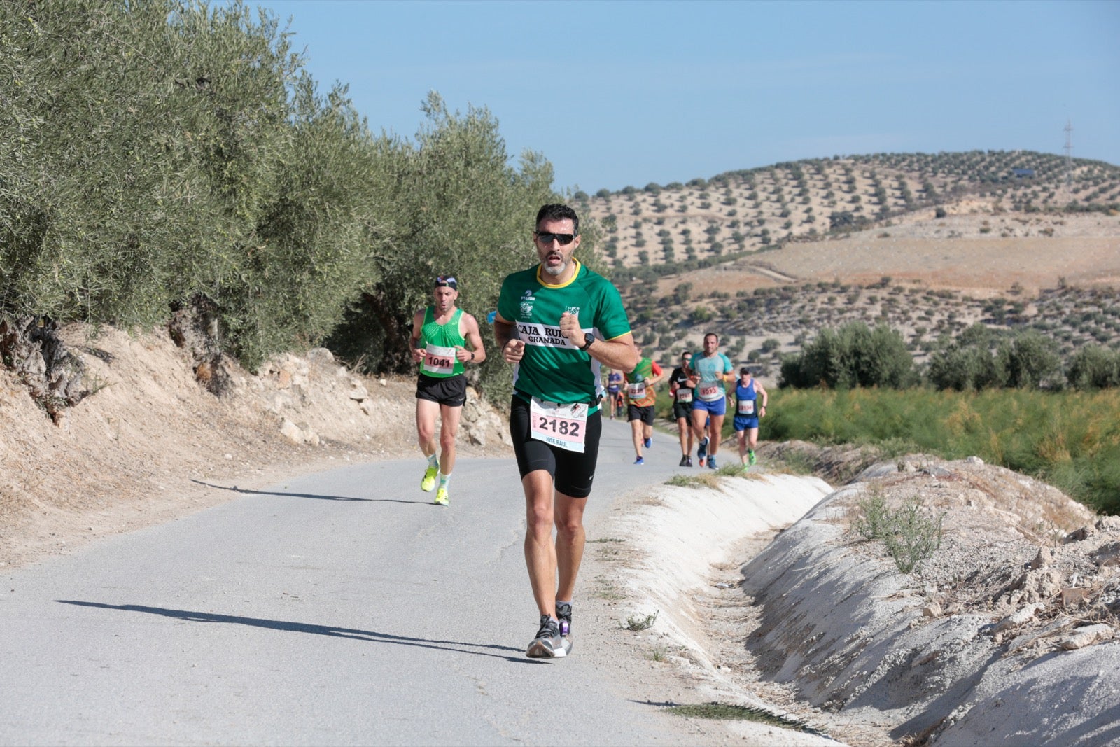 Exigente recorrido en la décima edición de la 'Villa Romana'. 
