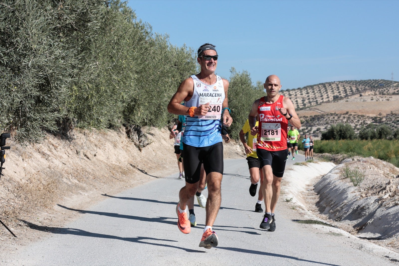 Exigente recorrido en la décima edición de la 'Villa Romana'. 