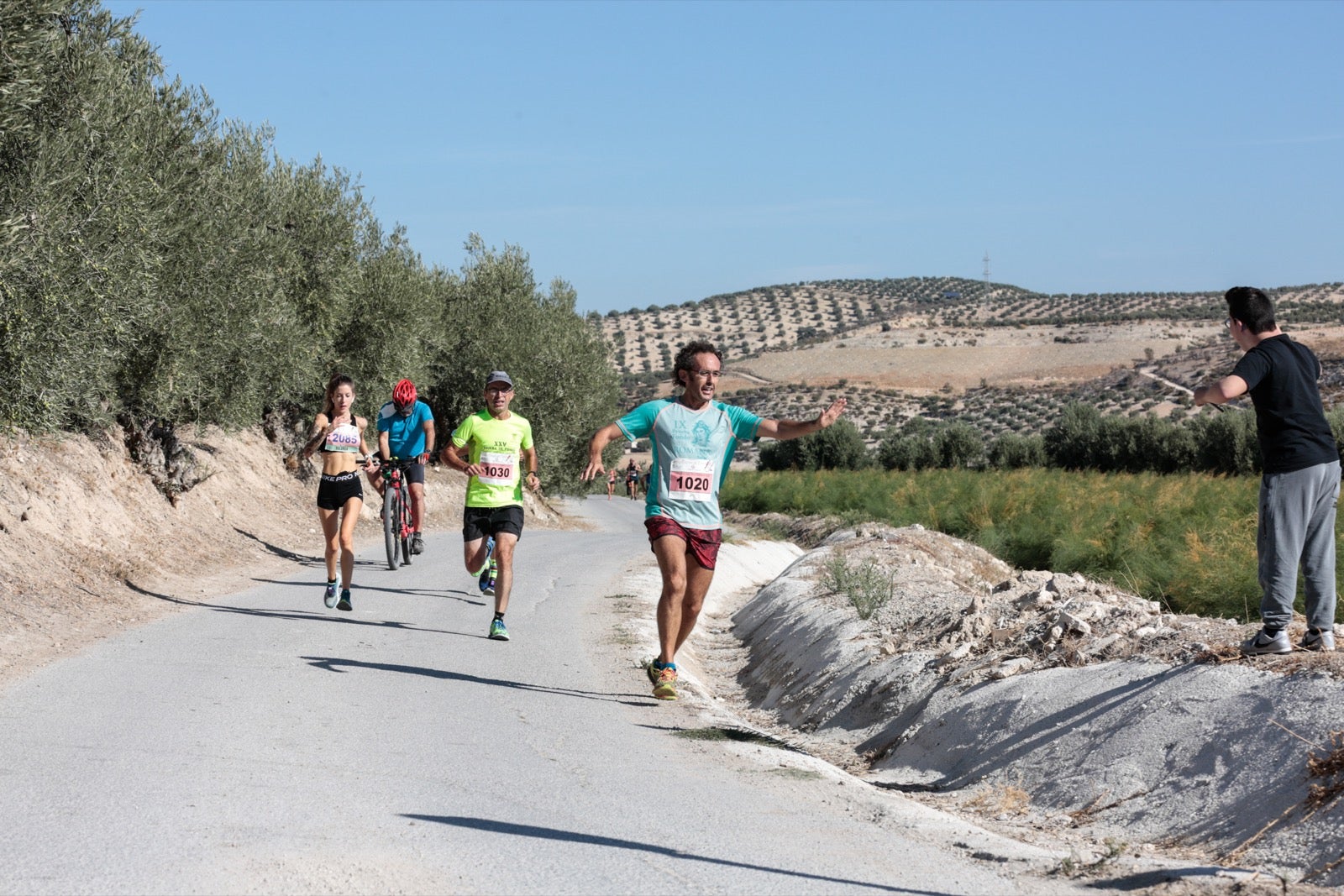 Exigente recorrido en la décima edición de la 'Villa Romana'. 
