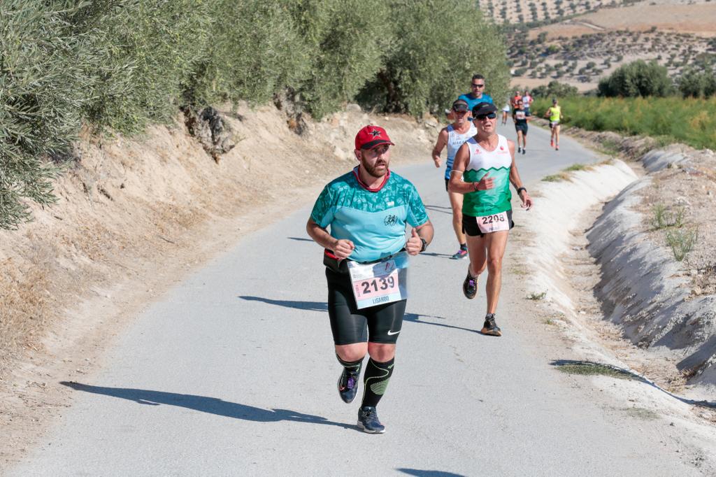 Exigente recorrido en la décima edición de la 'Villa Romana'. 