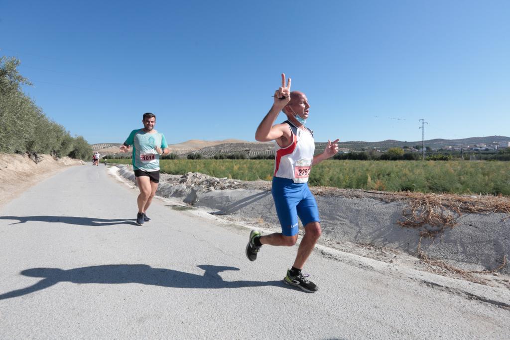 Exigente recorrido en la décima edición de la 'Villa Romana'. 
