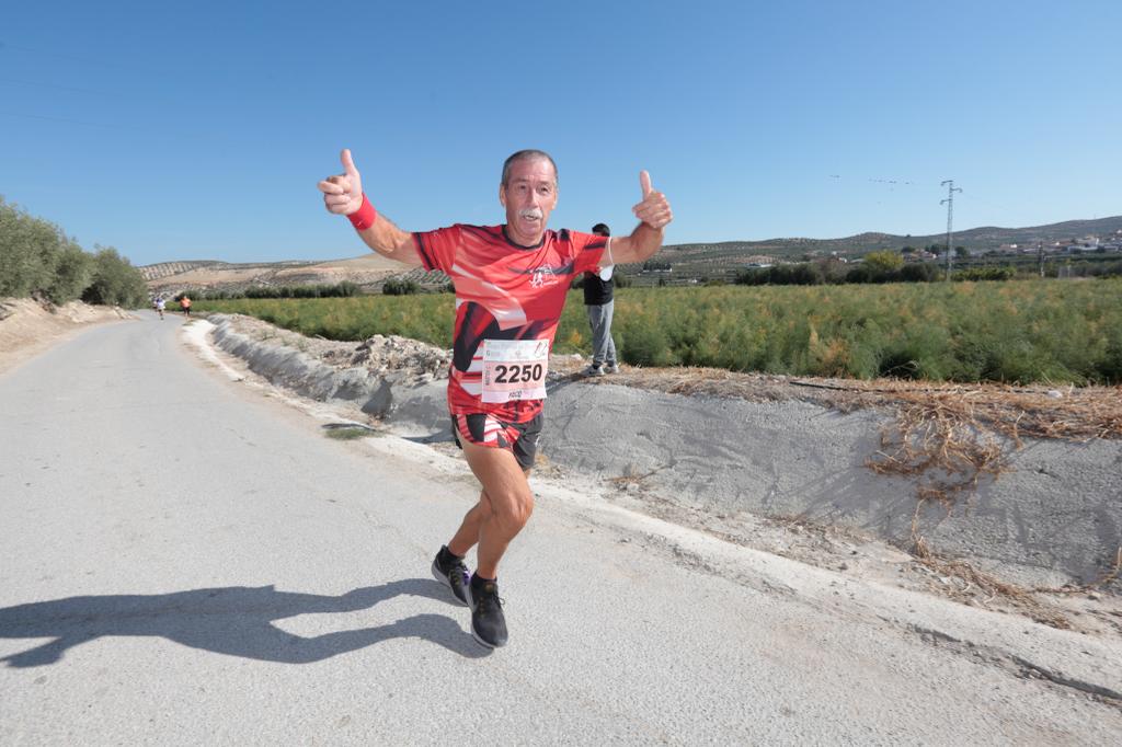 Exigente recorrido en la décima edición de la 'Villa Romana'. 