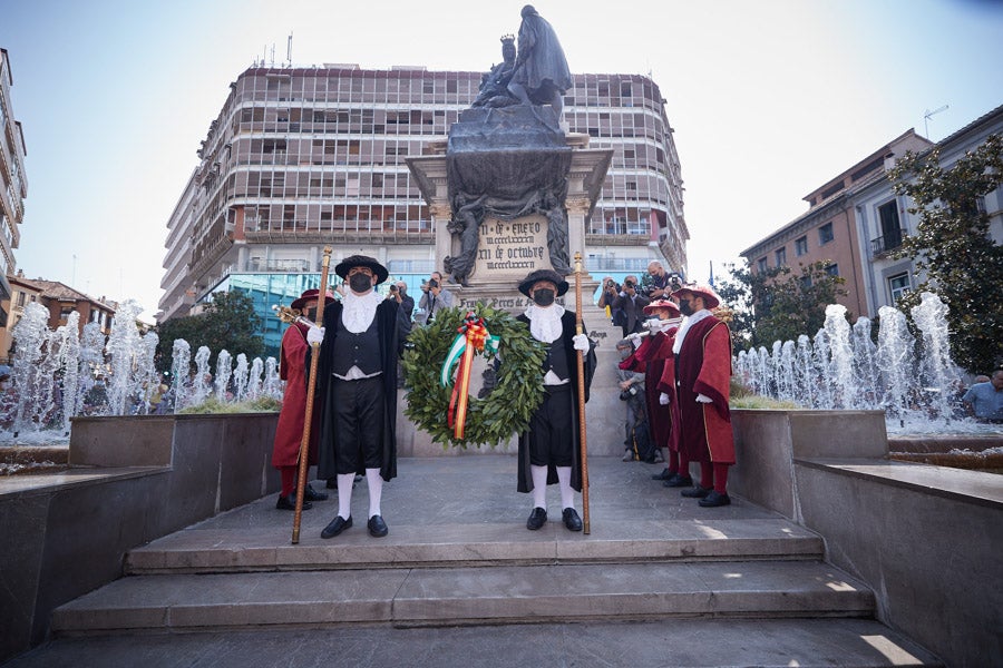 Actos de celebración del Día de la Hispanidad en Granada