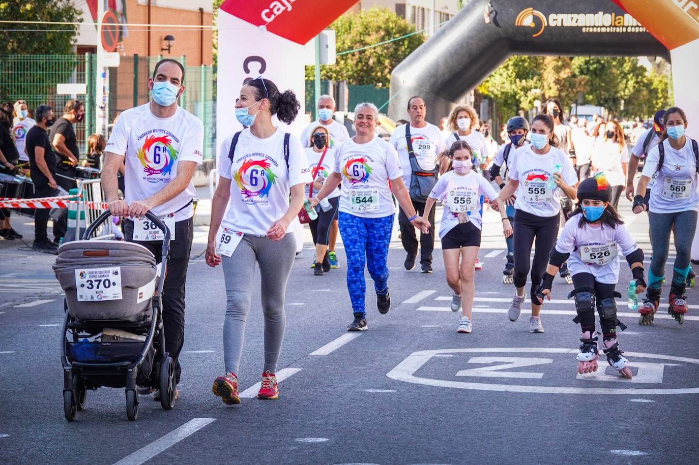 Fotos: Deporte y solidaridad, de la mano en el Zaidín