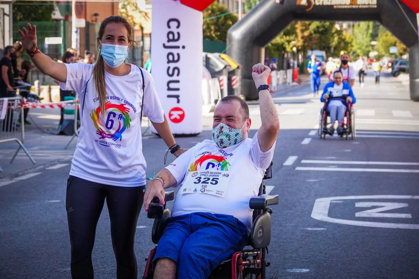 Fotos: Deporte y solidaridad, de la mano en el Zaidín