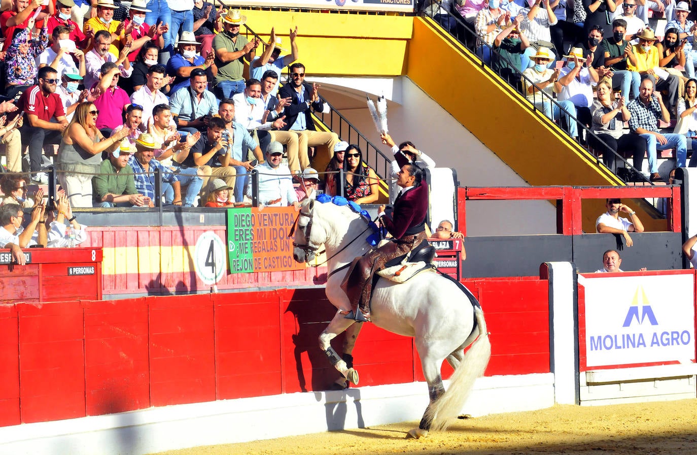 Último día de toros en las fiestas de San Lucas de Jaén