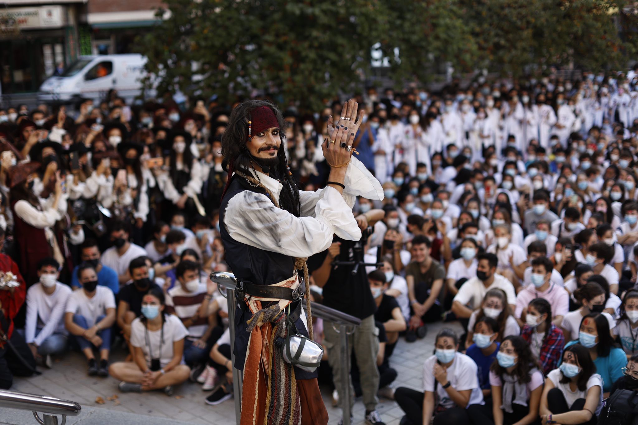 Los estudiantes han inspirado su ya tradicional festejo en una estética realacionada con las películas de 'Piratas del Caribe'