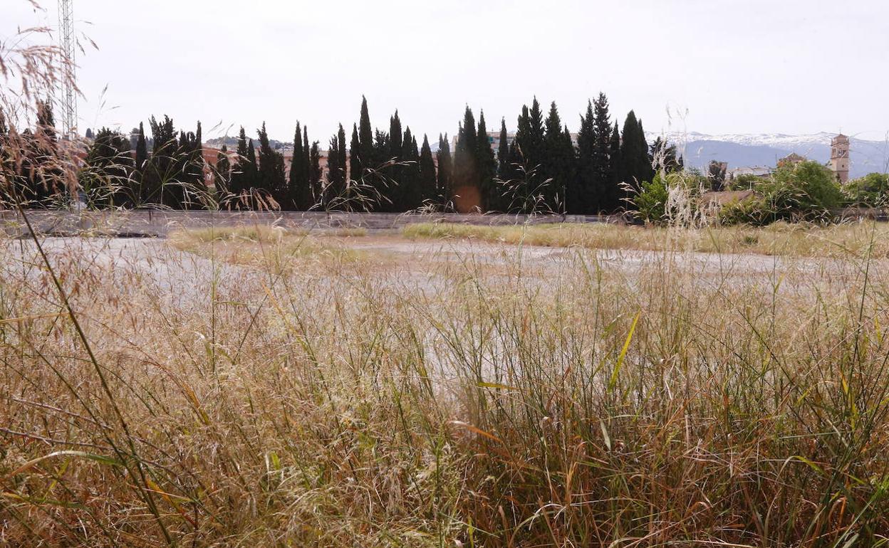 Solar en el que estaba previsto el intercambiador.