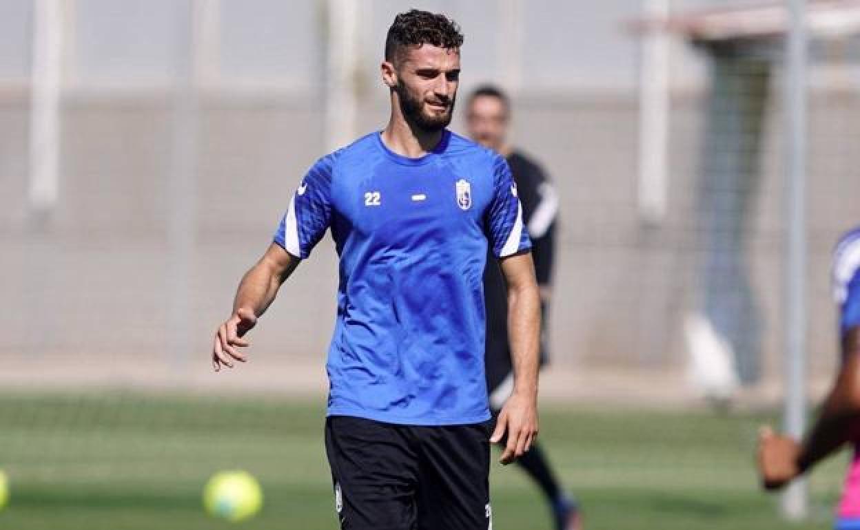 Domingos Duarte, durante un entrenamiento anterior con el grupo. 