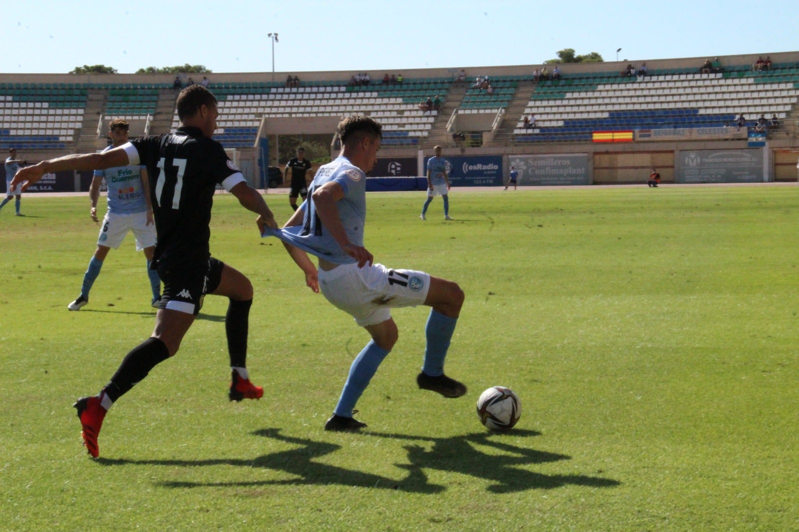 Los herculanos supieron 'frenar' el dominio de los celestes.