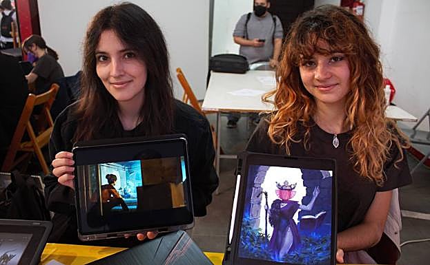 Imagen principal - Antonia Escamilla e Irene Cabello; José Carlos González y Alexis Montiel; y María Fornieles y Rafael Díaz. 