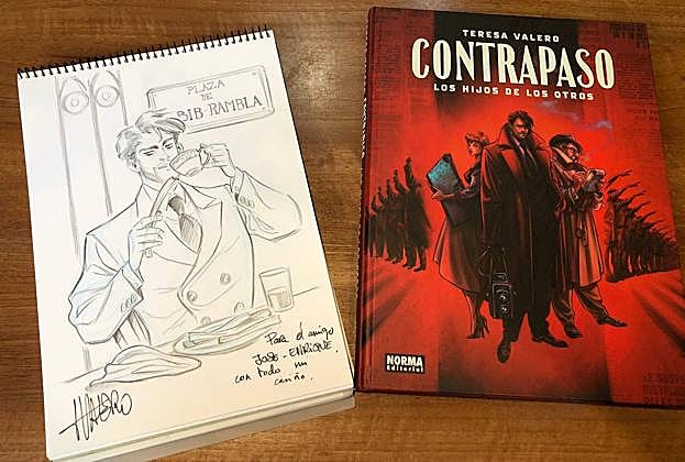 El final de la entrevista. 