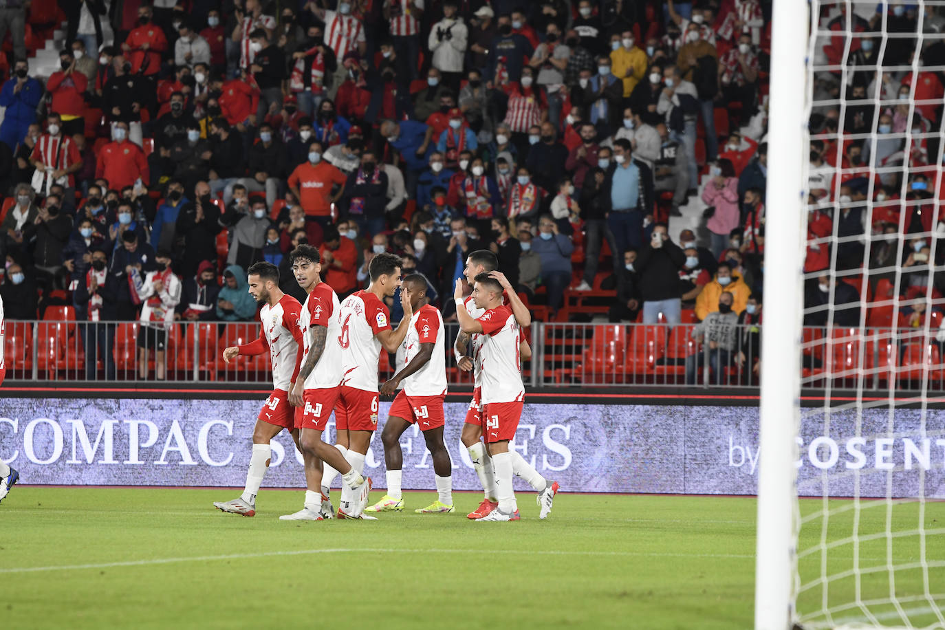 Victoria sufrida de la UD Almería ante el Leganés.