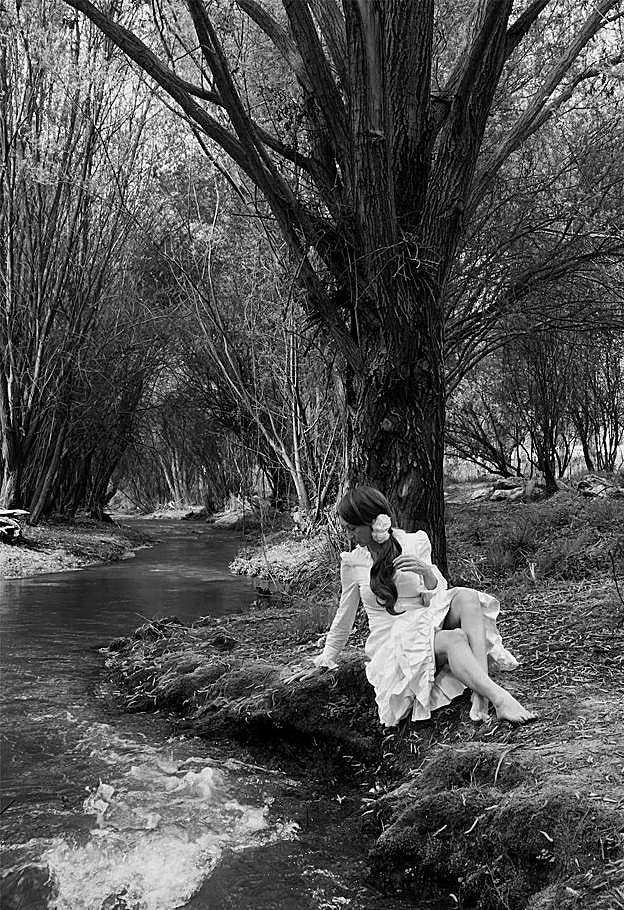 Autorretrato inspirado en el poema 'La casada infiel' de 'El romancero gitano'. 