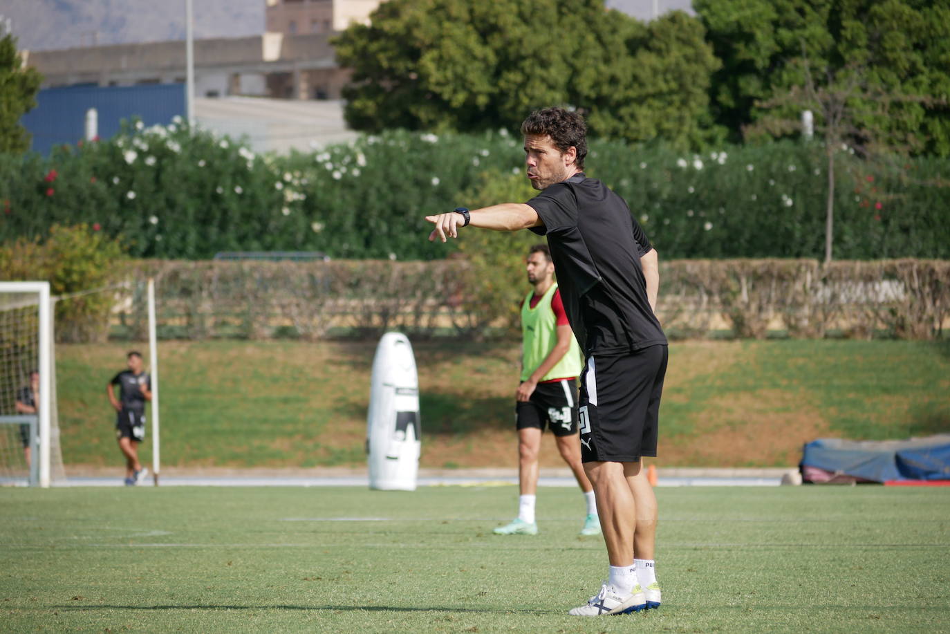 Rubi quiere un Almería valiente en Gijón, donde hay mucho que ganar. 