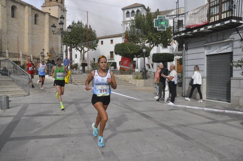 Participantes en la media maratón de Baza