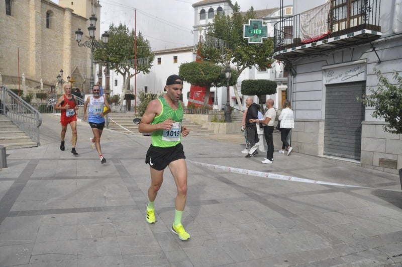Participantes en la media maratón de Baza