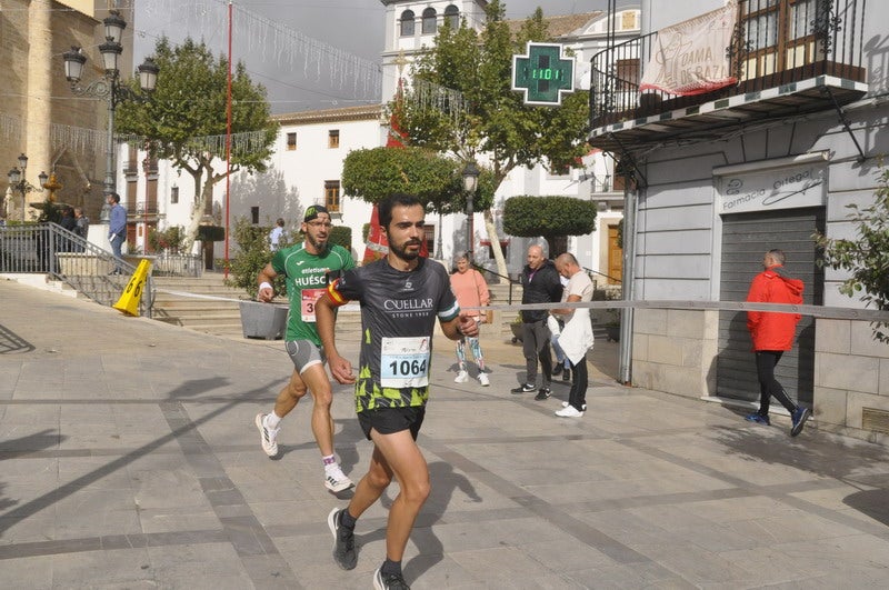 Participantes en la media maratón de Baza