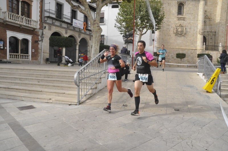 Participantes en la media maratón de Baza