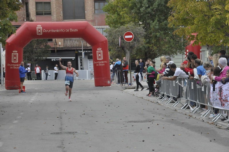 Participantes en la media maratón de Baza