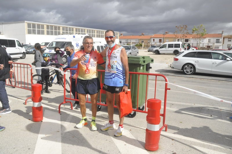 Participantes en la media maratón de Baza