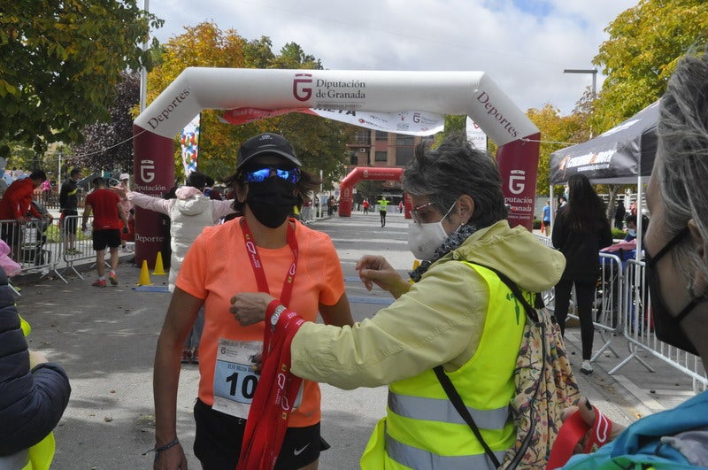 Participantes en la media maratón de Baza