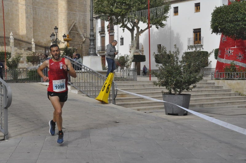 Participantes en la media maratón de Baza