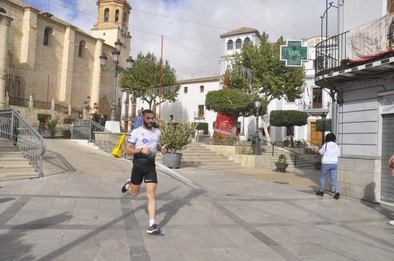 Participantes en la media maratón de Baza