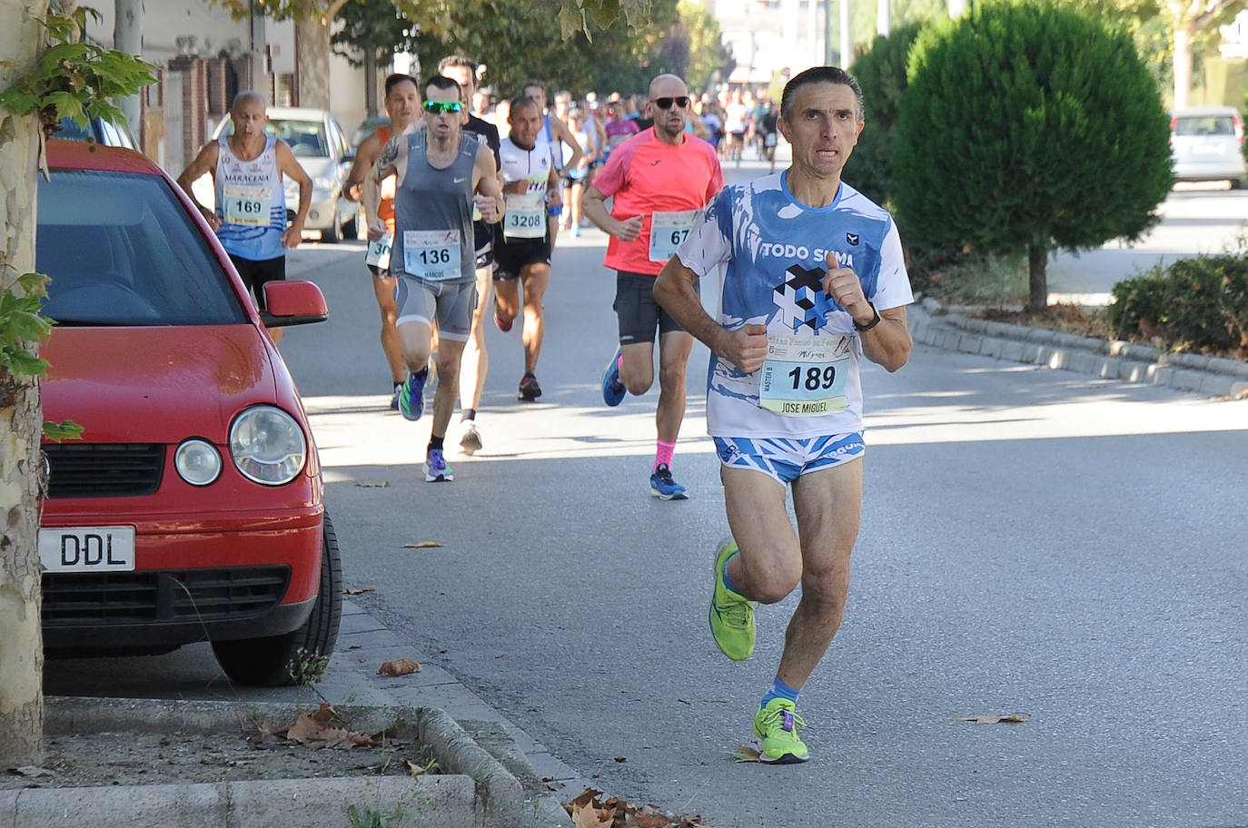 Los corredores, en la salida.