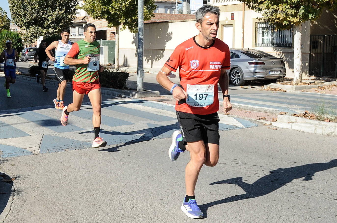 Los corredores, en la salida.