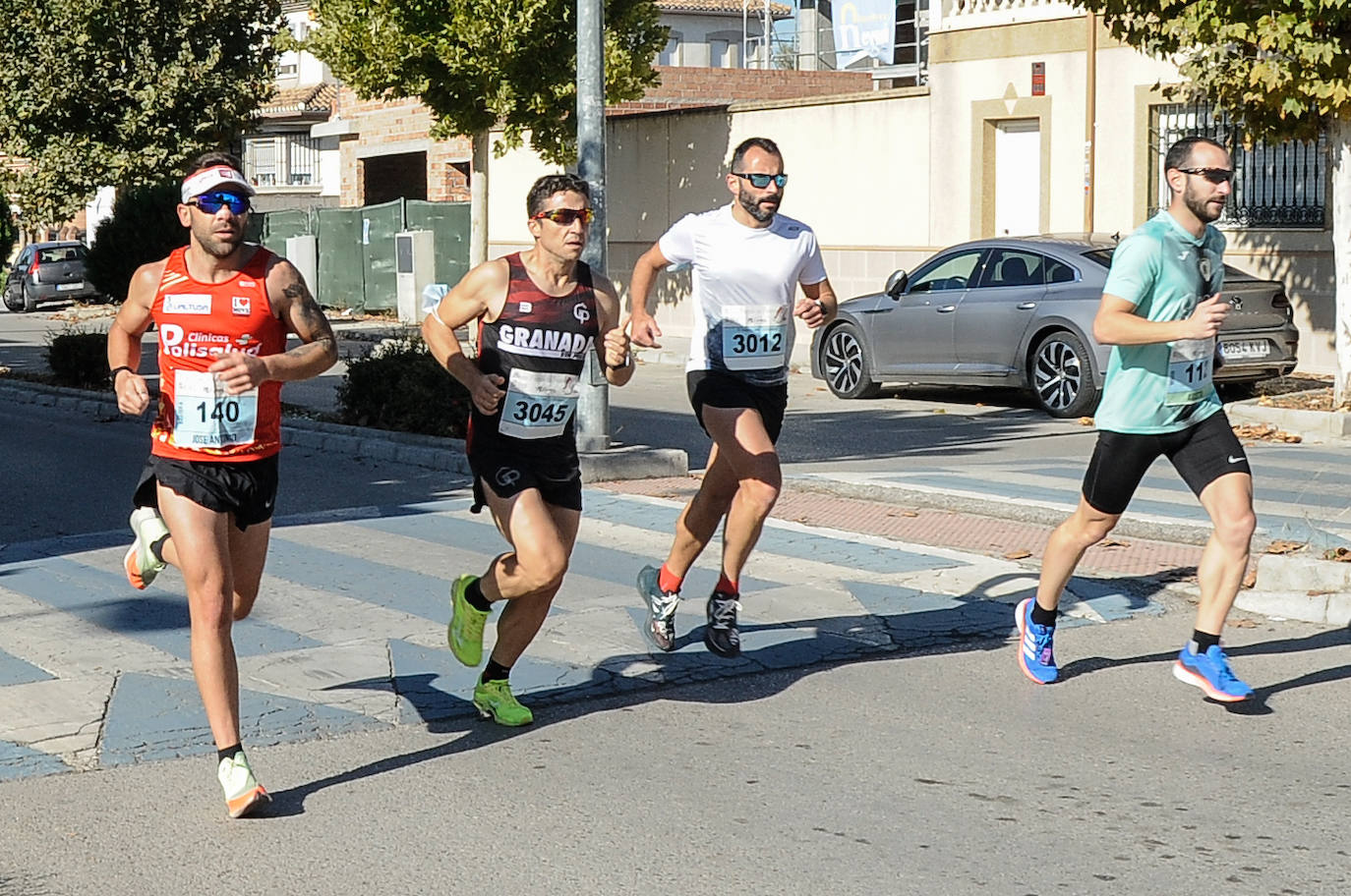 Los corredores, en la salida.