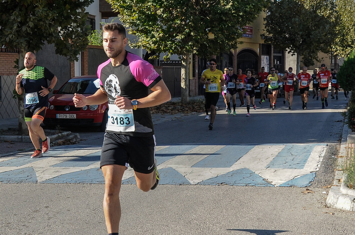 Los corredores, en la salida.