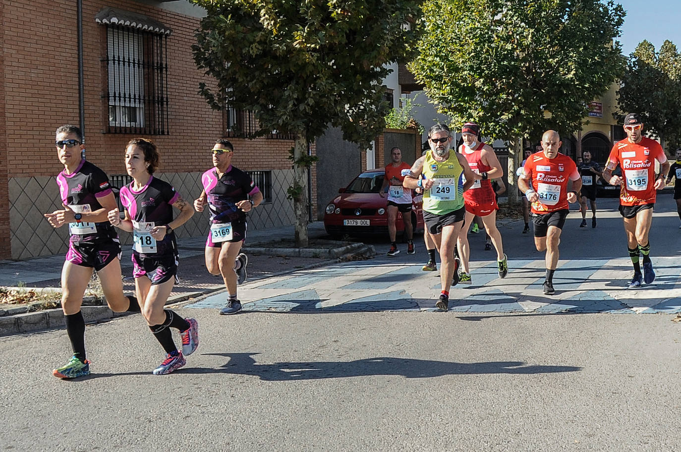 Los corredores, en la salida.
