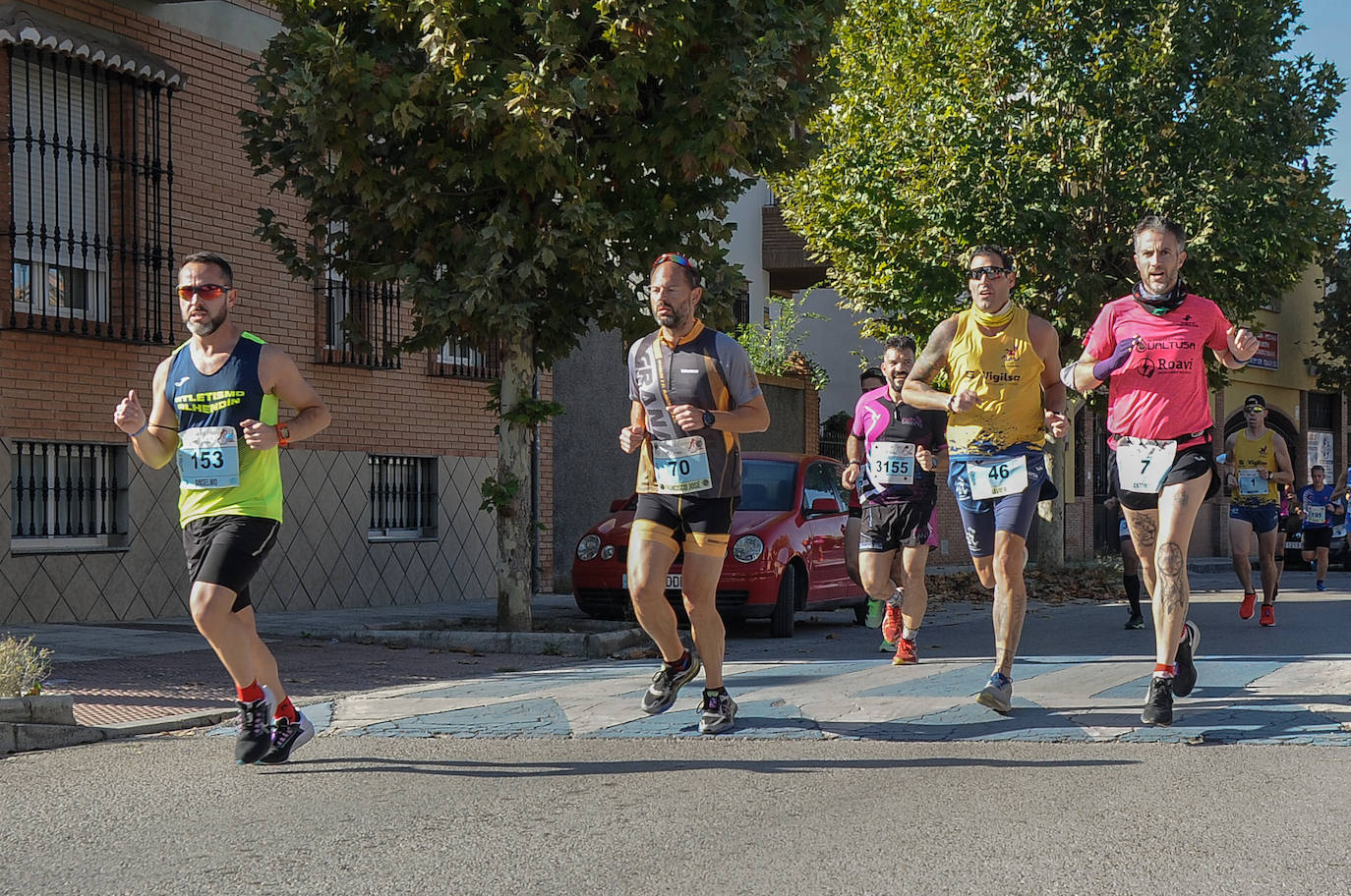 Los corredores, en la salida.