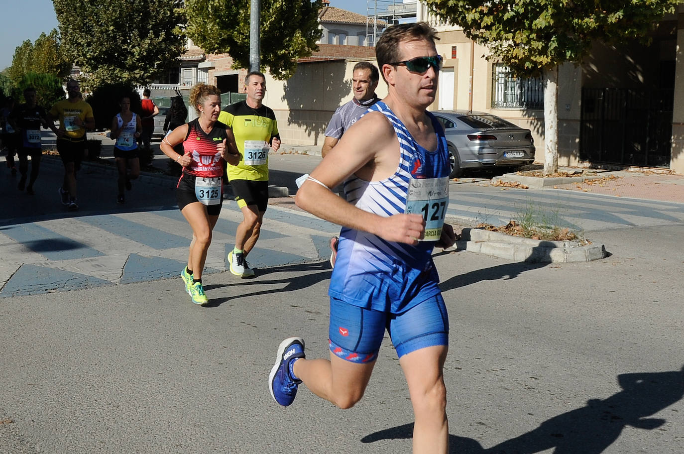 Los corredores, en la salida.