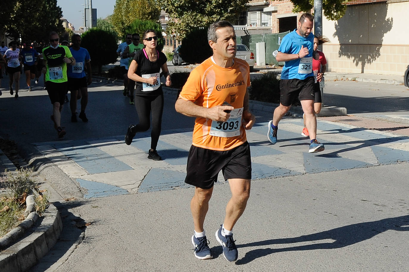 Los corredores, en la salida.