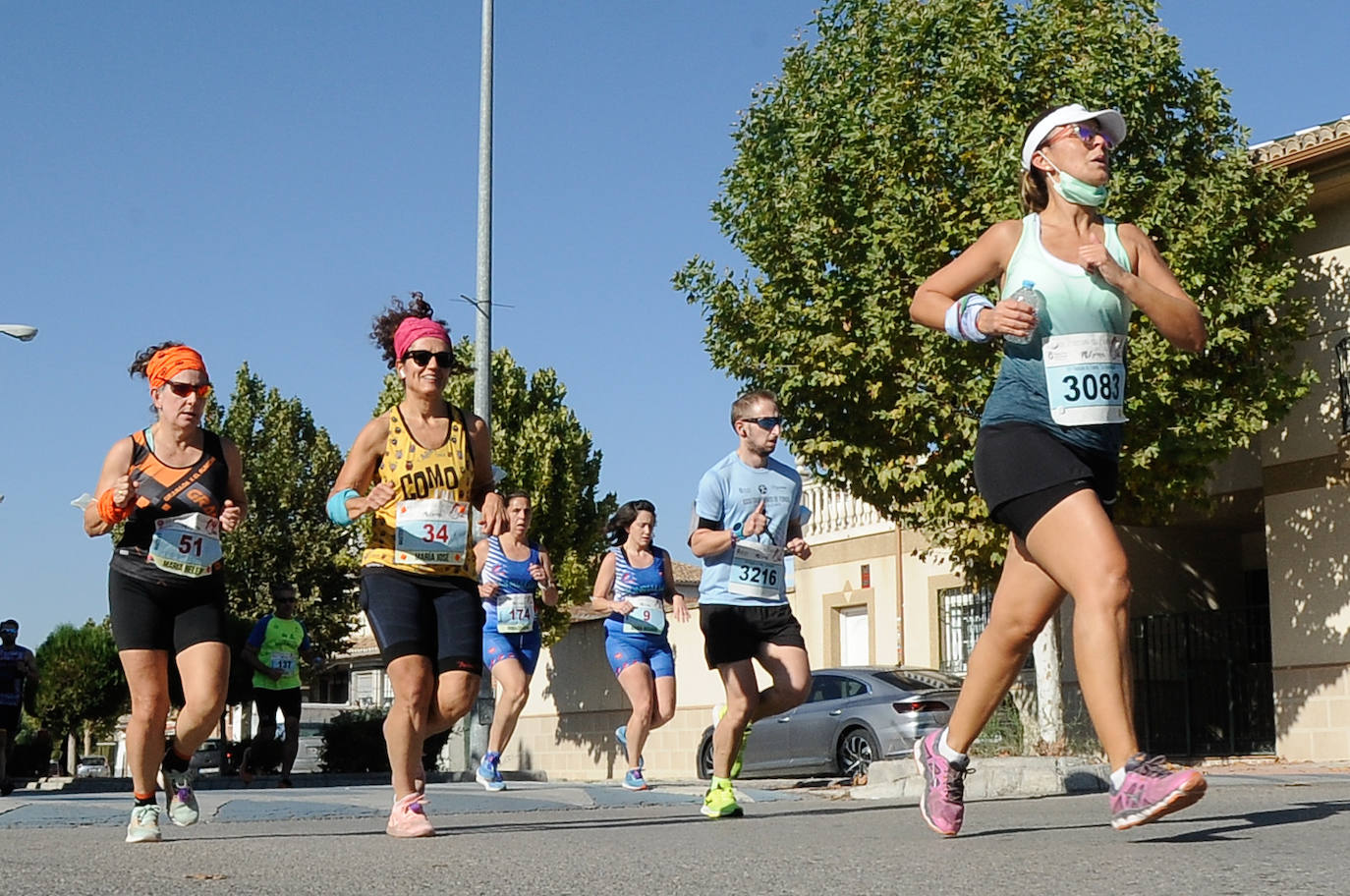 Los corredores, en la salida.