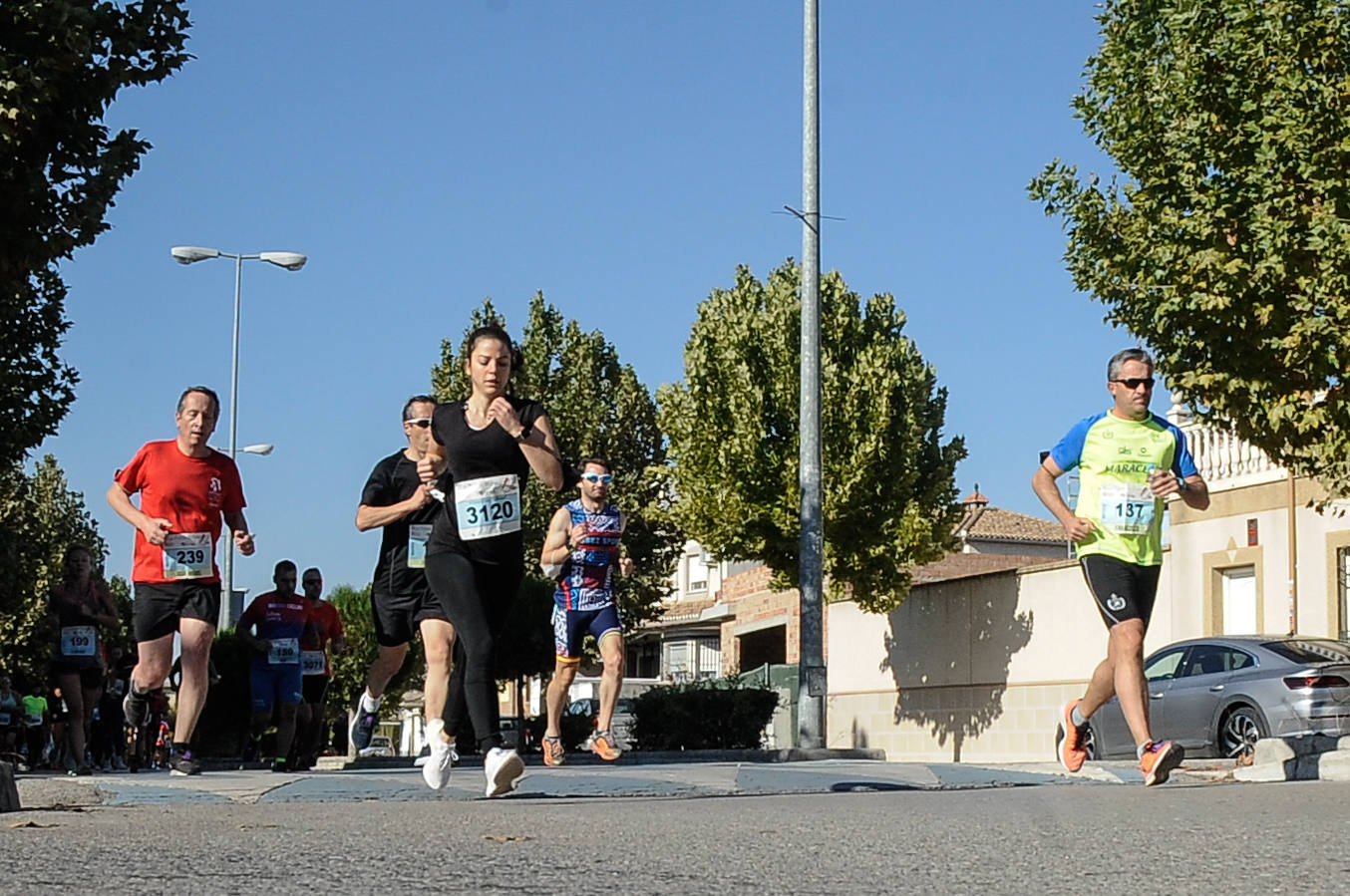 Los corredores, en la salida.