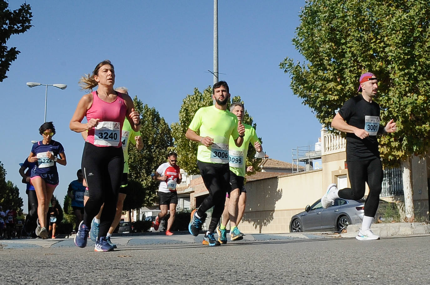 Los corredores, en la salida.