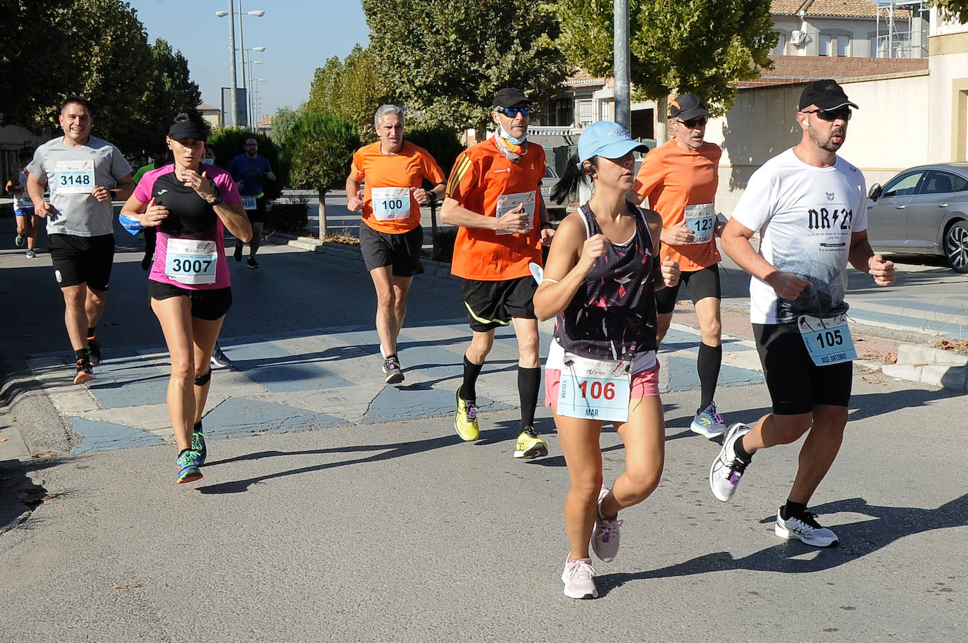Los corredores, en la salida.